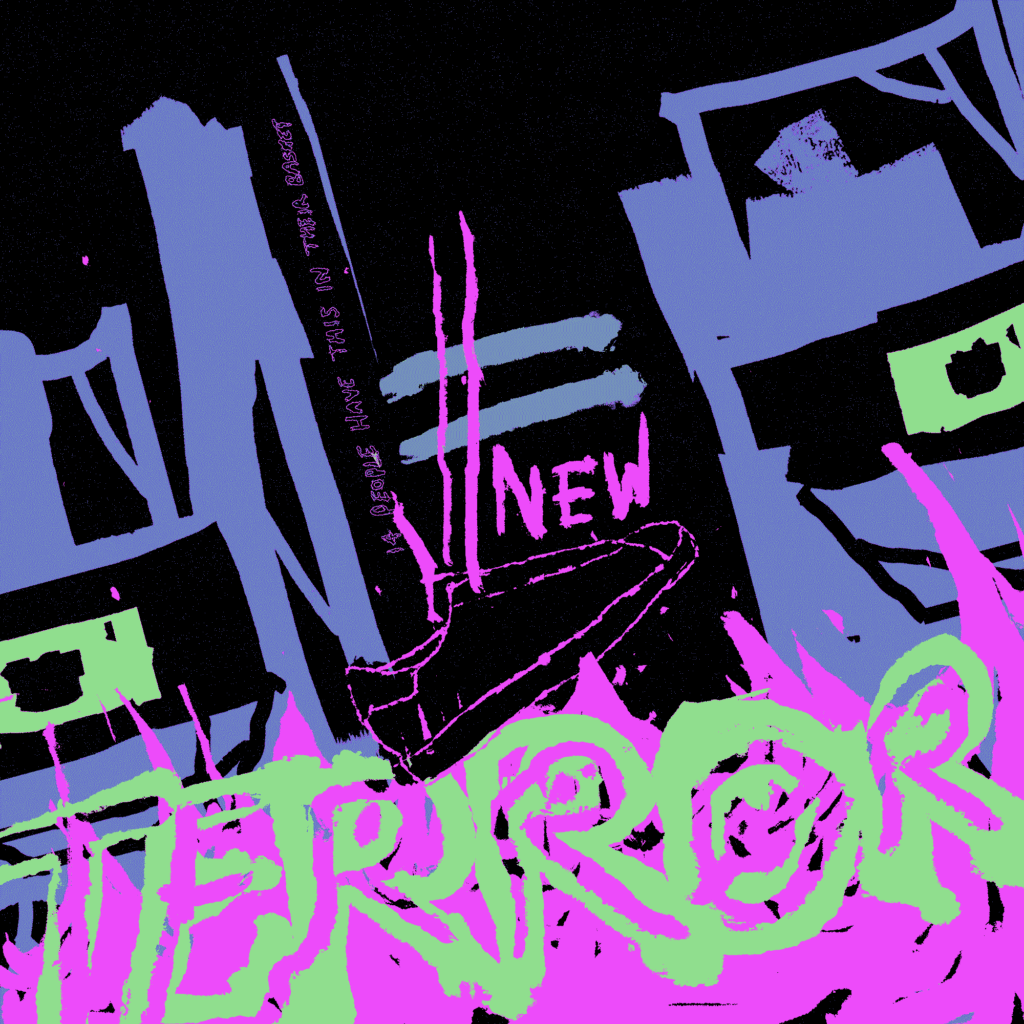 ‘TERROR’ /5 by @XCOPYART